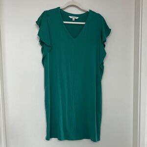 Liverpool Los Angeles Ruffle Sleeve Dress